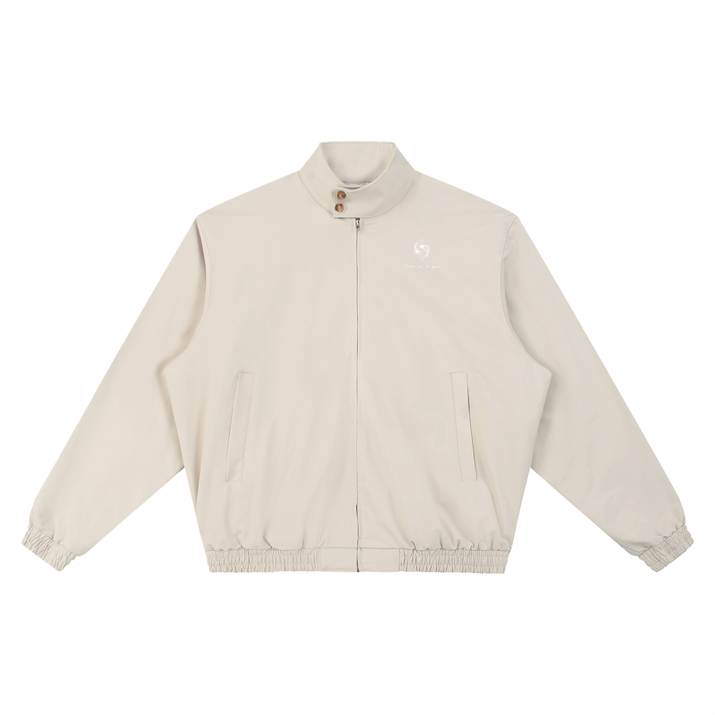 Koifish Stand Collar Bomber Jacket