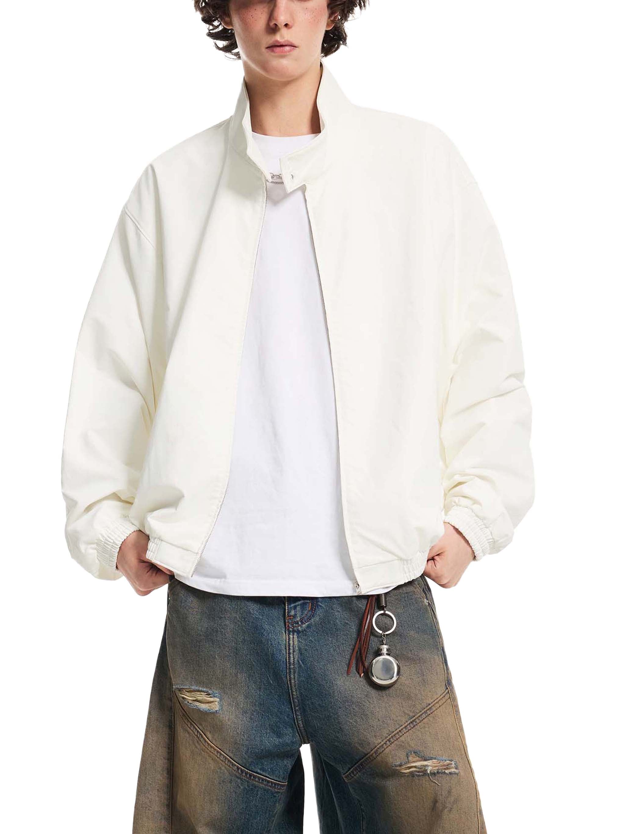 Koifish Stand Collar Bomber Jacket