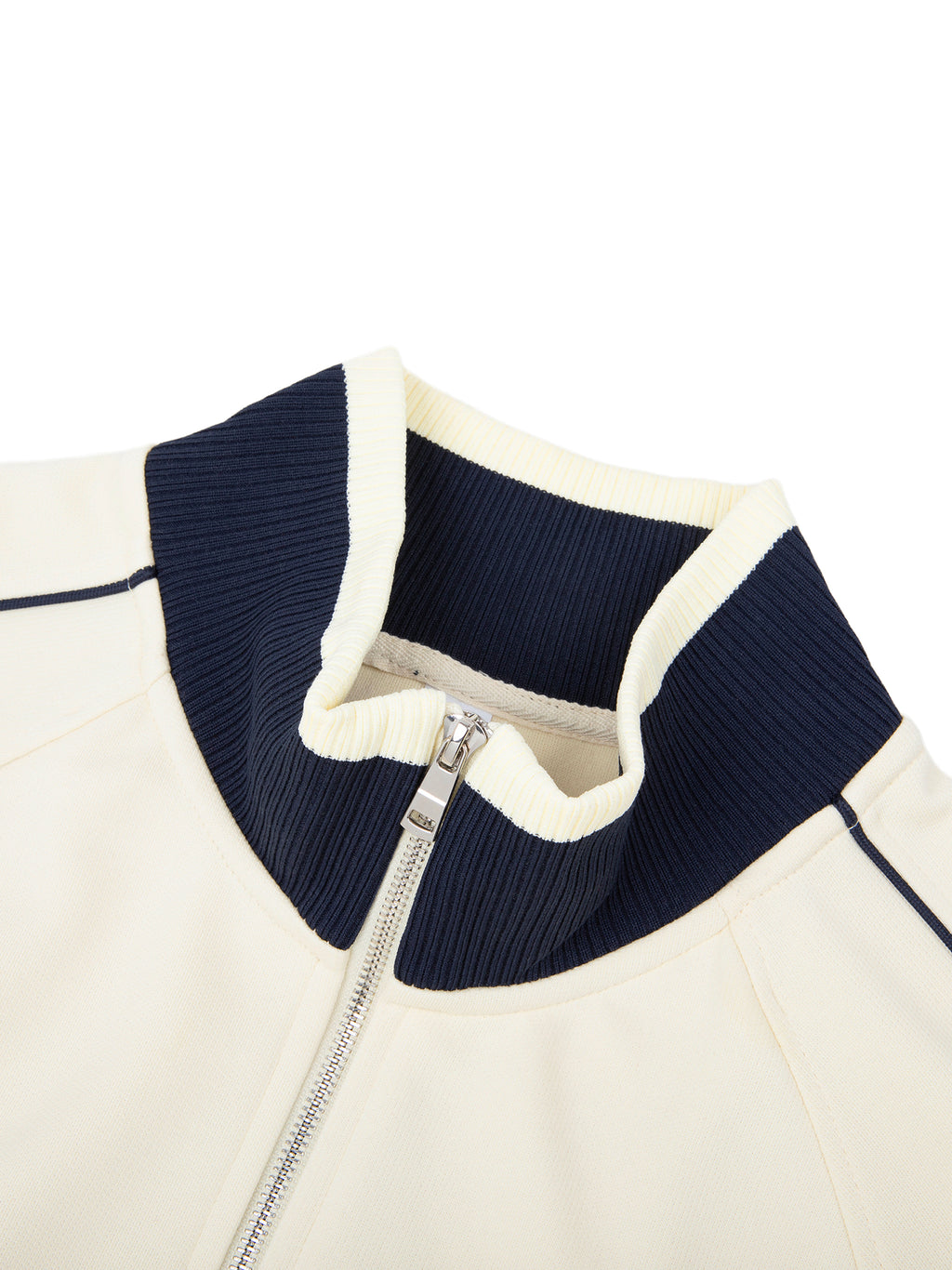 139 Koifish Block Raglan Sleeve Zip Track Jacket