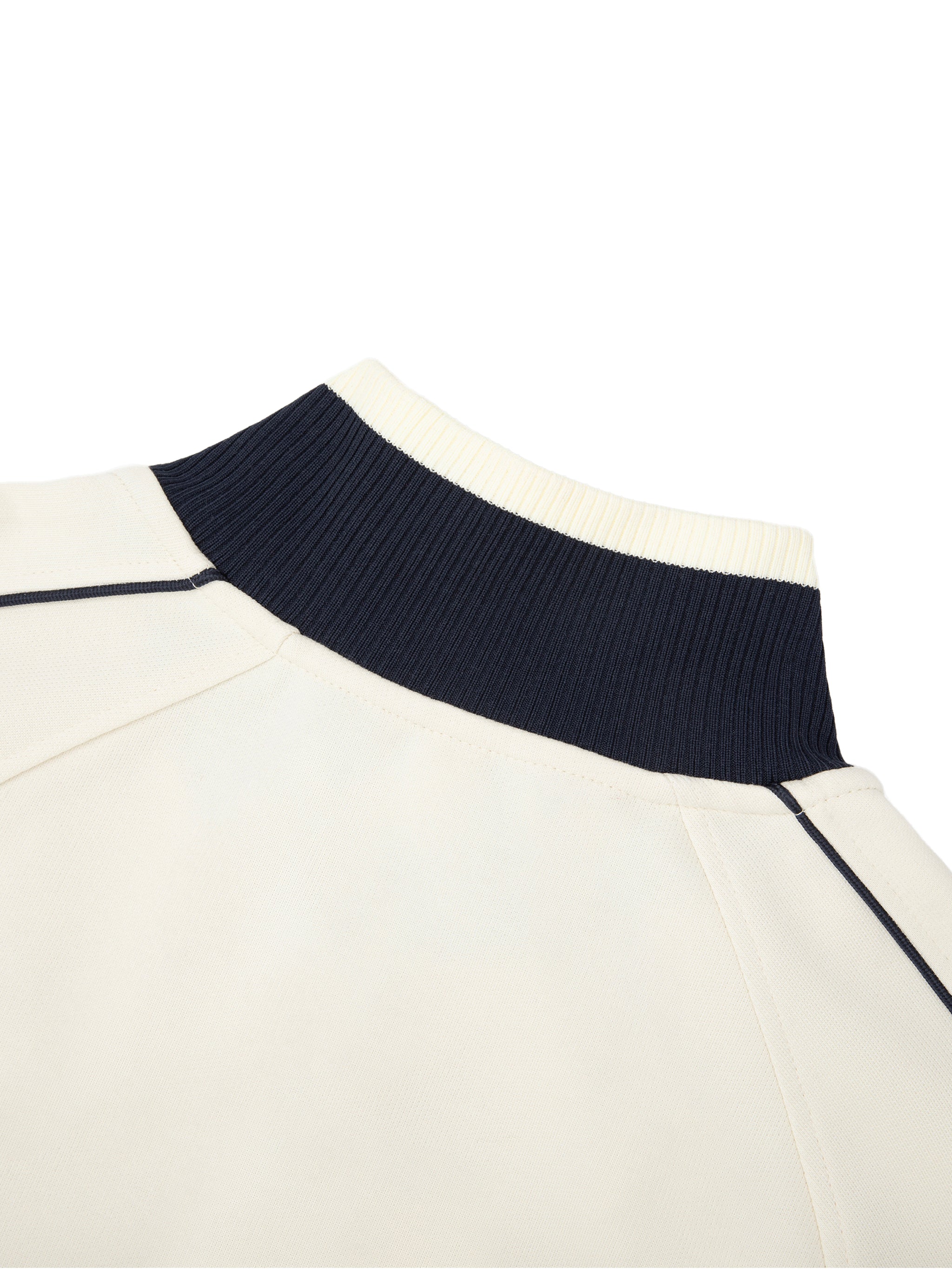 139 Koifish Block Raglan Sleeve Zip Track Jacket